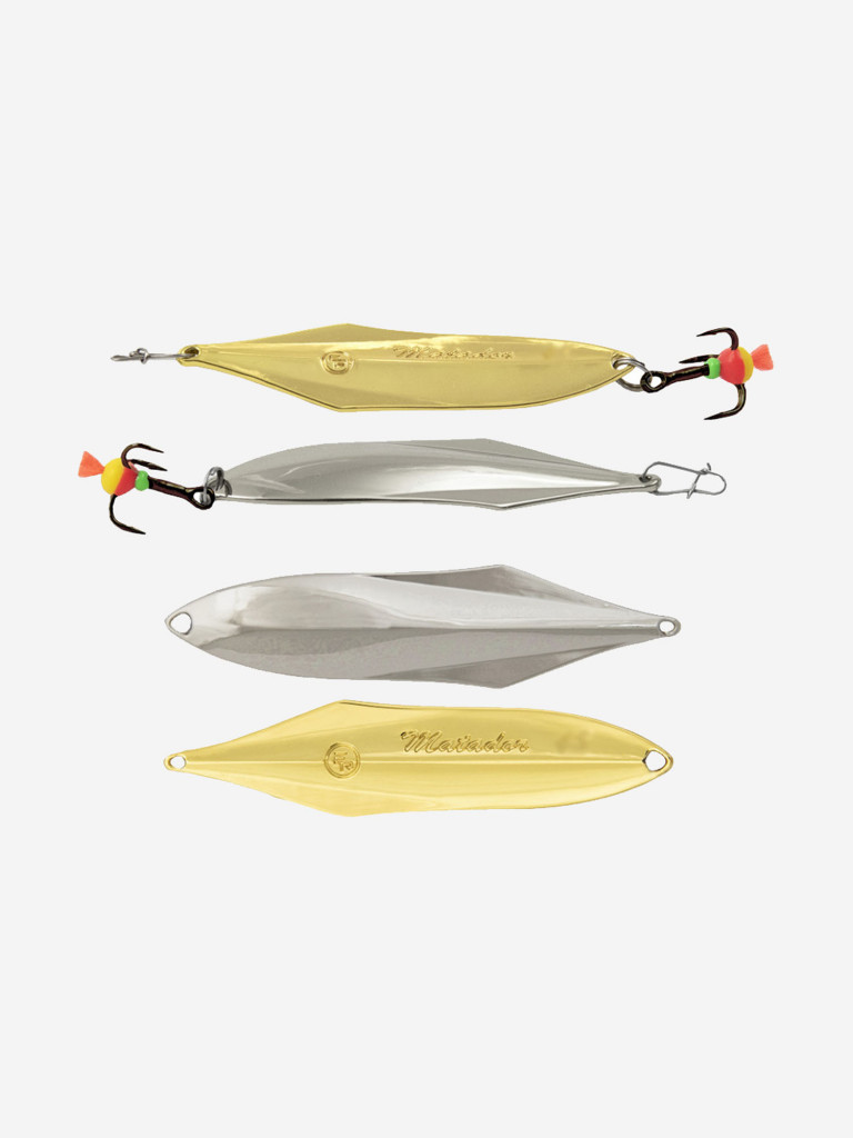 Блесна для рыбалки ECOPRO Matador 55мм, 6г,S/G, вертикальная