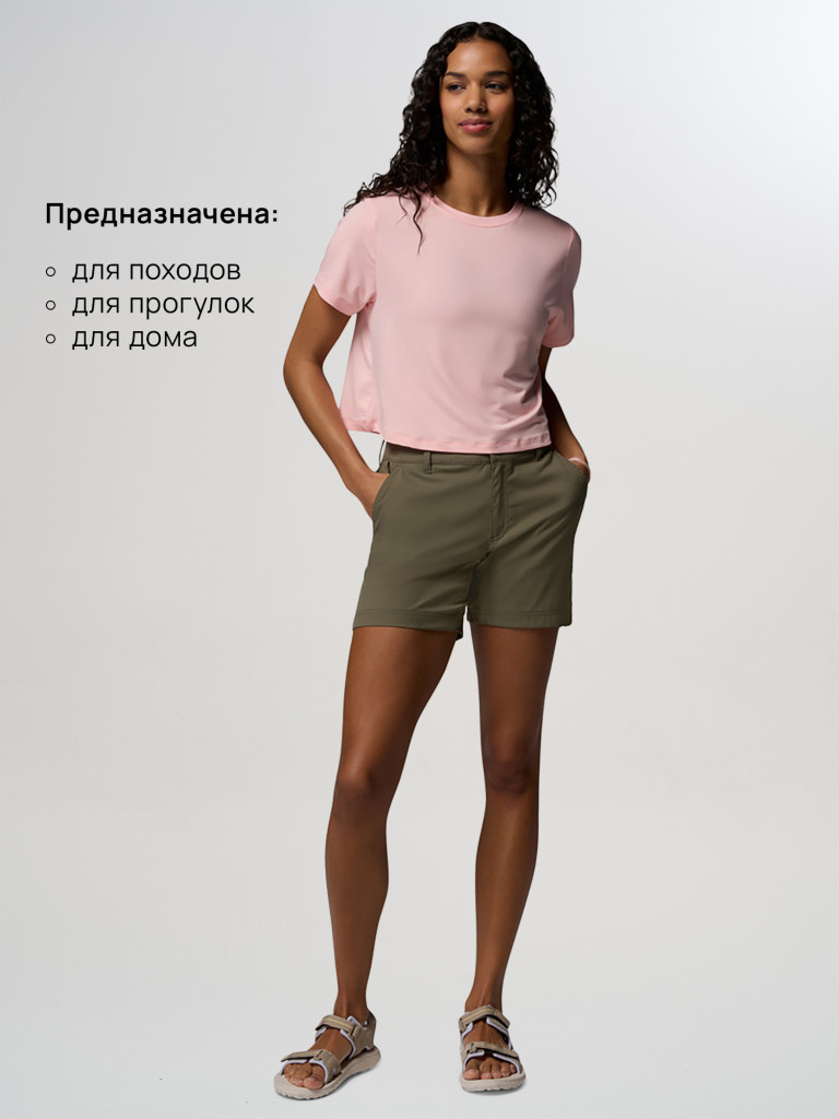 Футболка женская Columbia Parsons Point SS Tee