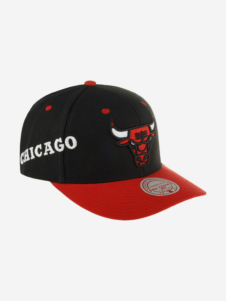 Бейсболка MITCHELL NESS HHSS7310-CBUYYPPPBLCK Chicago Bulls NBA (черный)