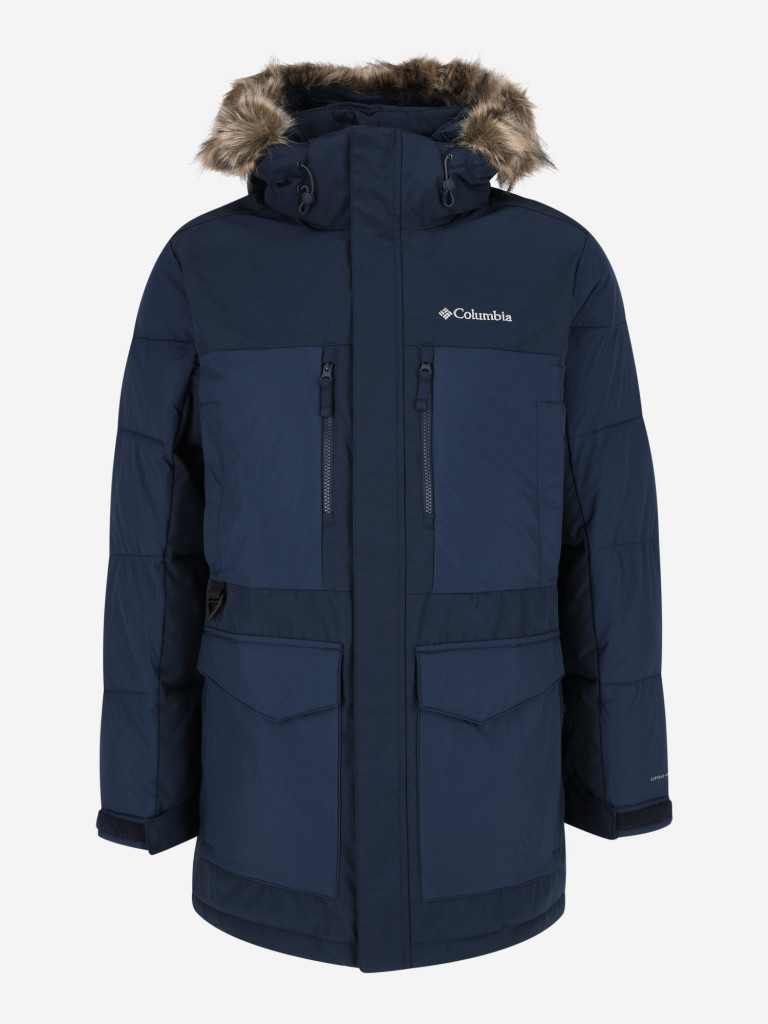 Пуховик мужской Columbia Marquam Peak Fusion Parka арт. 1957491 синий ...