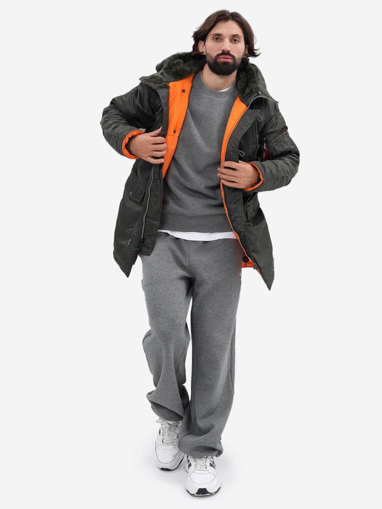 Парка зимняя мужская Slim Fit N-3B Alpha Industries