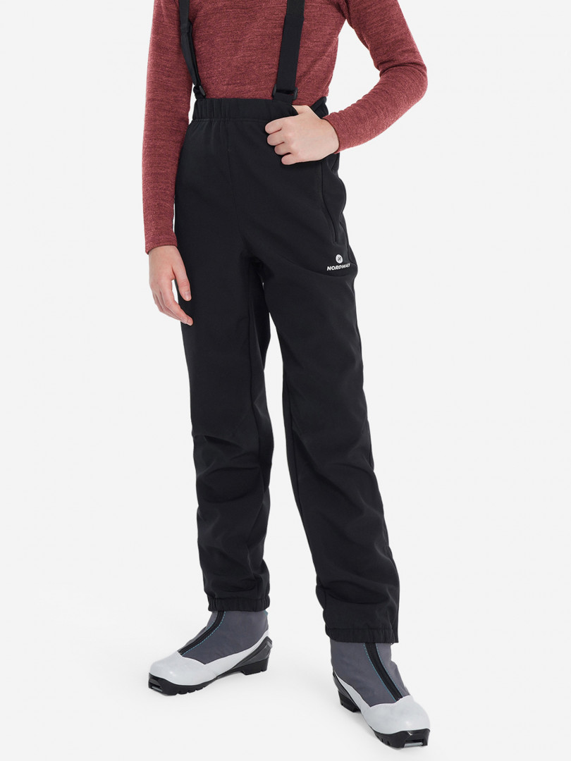Брюки софтшелл для мальчиков Nordway Черный 3499₽