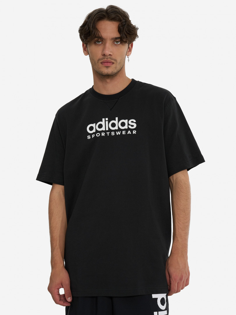 Футболка мужская adidas 31771930299 Черный, размер 48, 50,52, 54,44, 46, фото 2