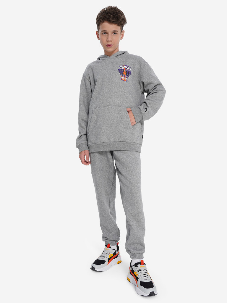Худи для мальчиков PUMA Basketball Hoopstellations