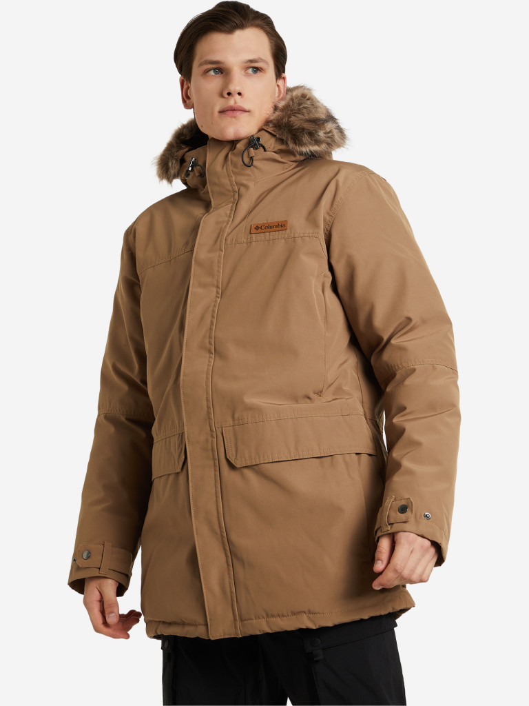 Пуховик мужской Columbia Marquam Peak Parka арт. 1865482 коричневый ...