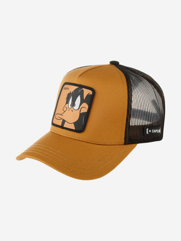 Бейсболка с сеточкой CAPSLAB CL/LOO8/1/CT/DAF1 Looney Tunes Daffy Duck (коричневый)