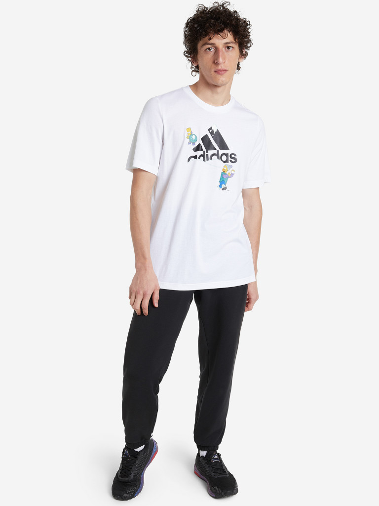 Футболка мужская Adidas Simpsons Snowball Fight Graphic