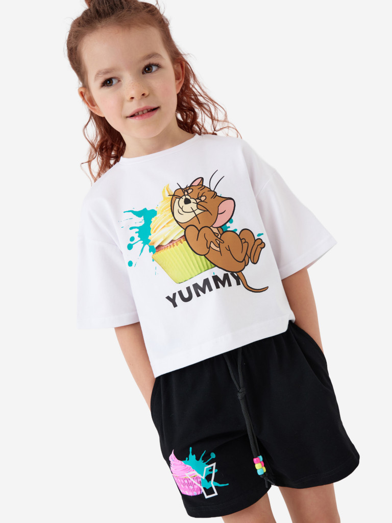 Футболка для девочки PlayToday