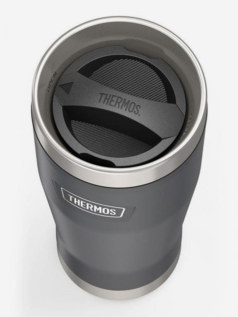 Термокружка для кофе 470 мл THERMOS ICON-101 чёрная