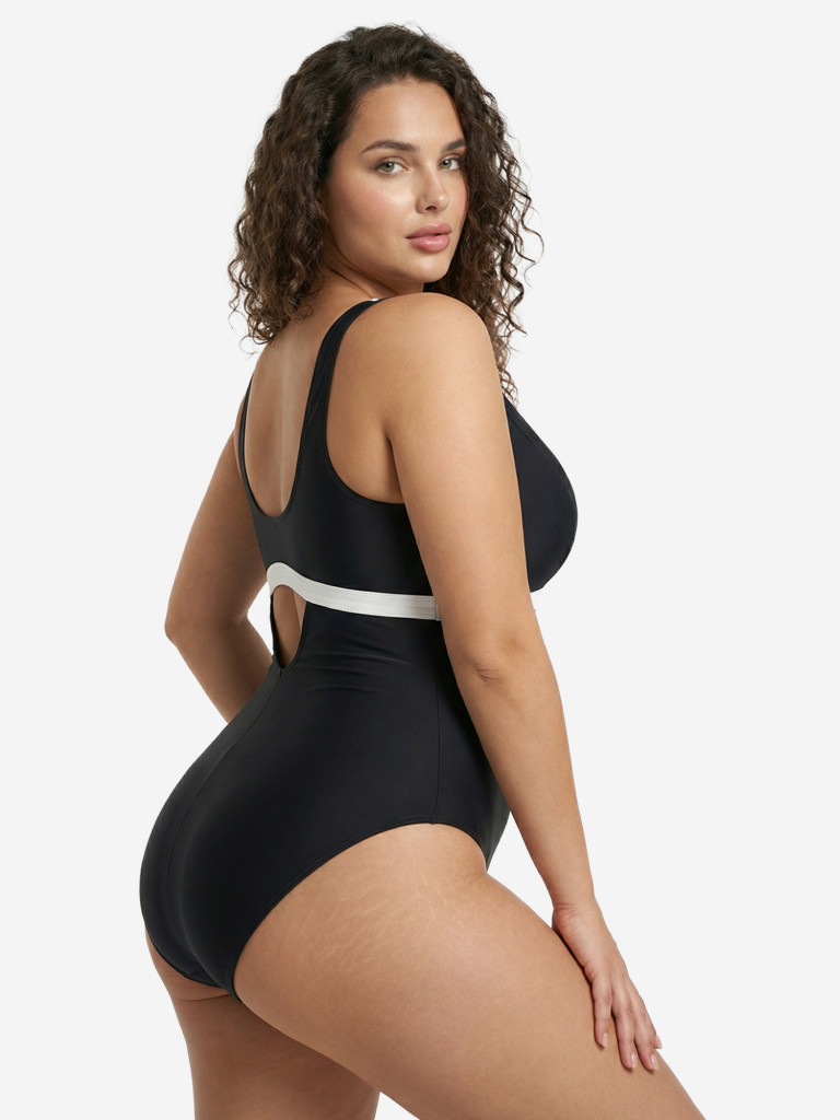 Купальник слитный женский Mad Wave Shape HiClo
