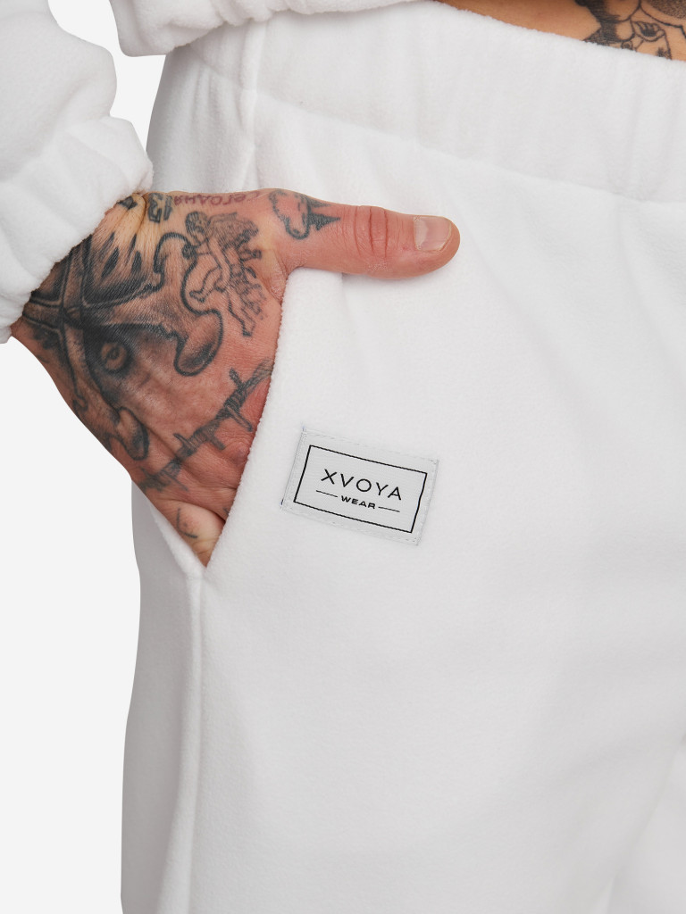 Костюм мужской флисовый XVOYA белый
