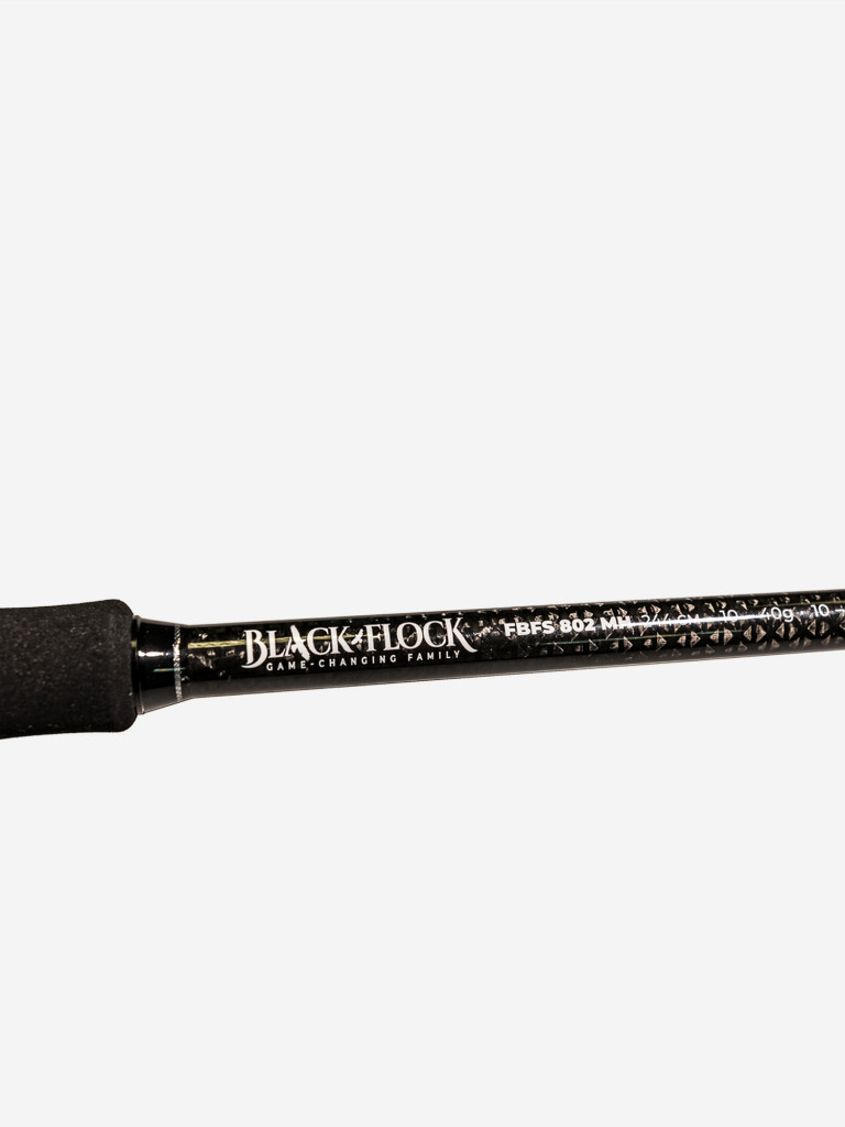 Спиннинг для рыбалки штекерный BLACK FLOCK 244 см