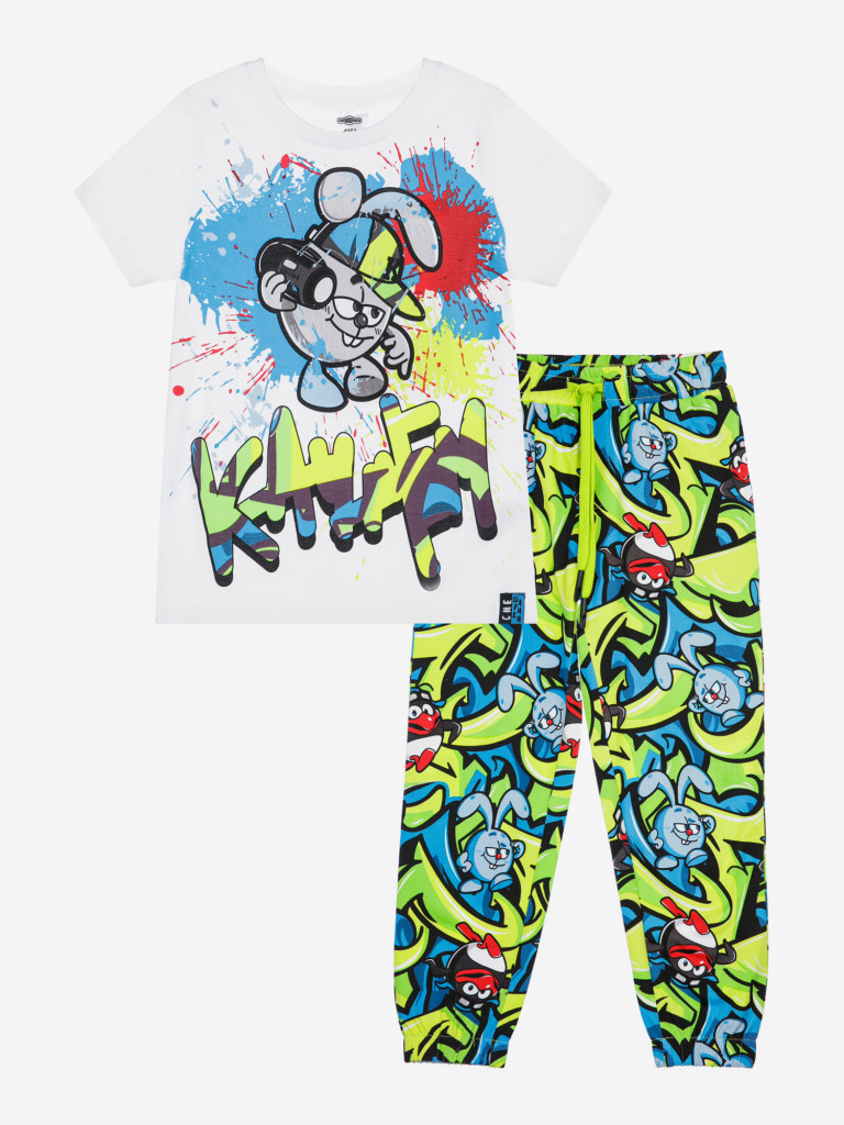 Комплект для мальчиков: футболка, брюки PlayToday