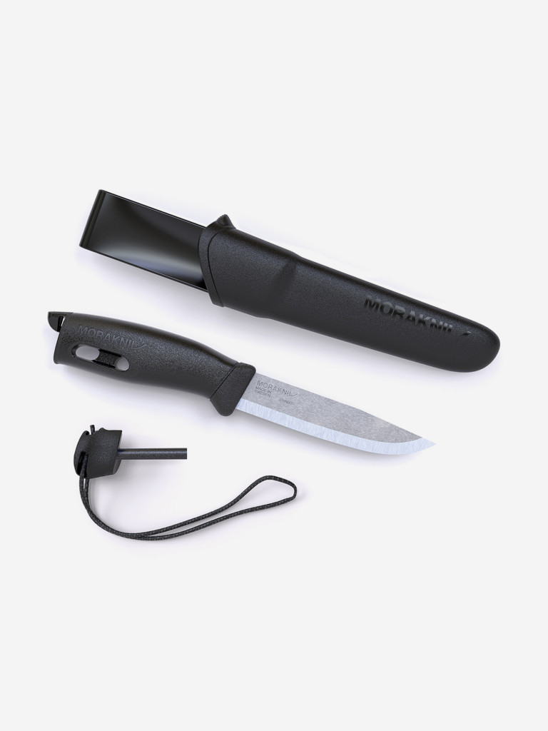 Нож Morakniv Companion Spark Black, нержавеющая сталь, 13567