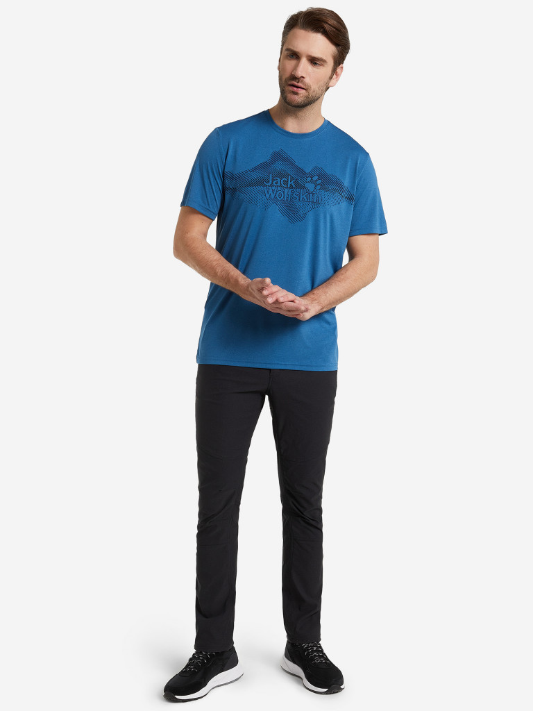 Футболка мужская Jack Wolfskin Crosstrail Graphic