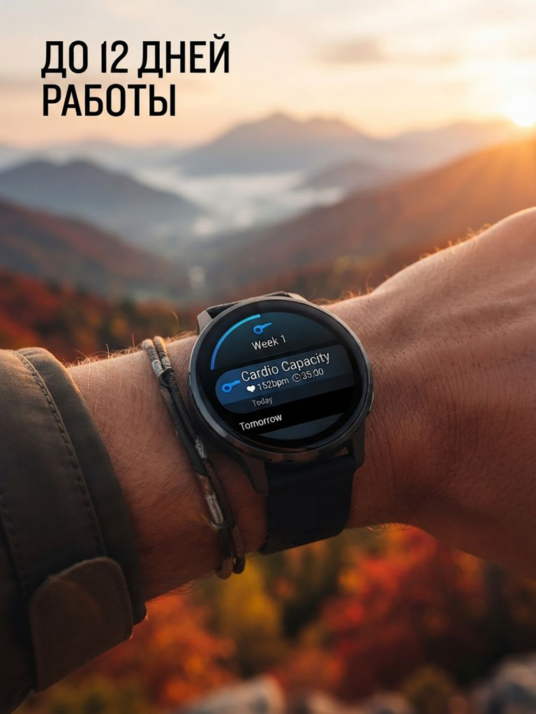 Спортивные смарт-часы Garmin Venu 4 (010-03014-00G)