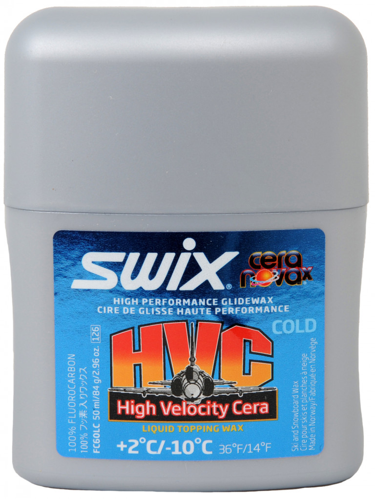 Эмульсия Swix Cera F HVC Cold, +2C/-10C арт. FC60LC серый цвет
