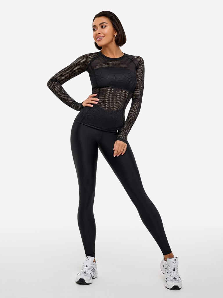 Рашгард женский Bona Fide Rashguard Round Fresh "Black"