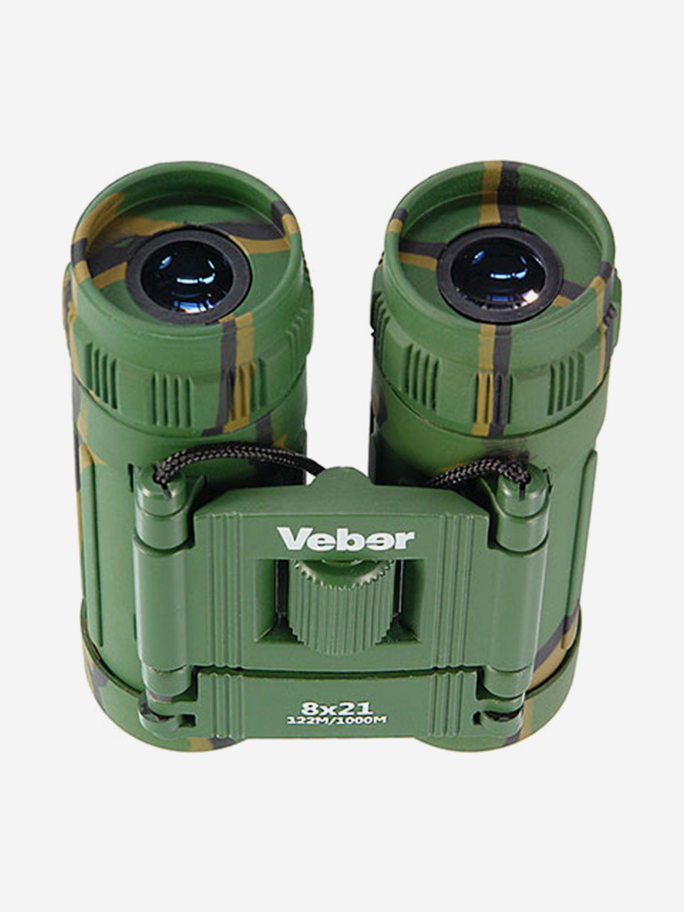 Бинокль Veber БН 8*21 камуфлированный Sport