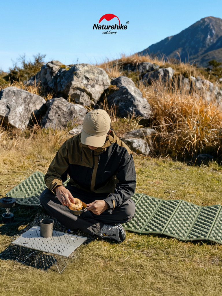 Коврик Naturehike CNK2650WS010 Troues R2.6 Egg Nest Large складной утолщеный зеленый