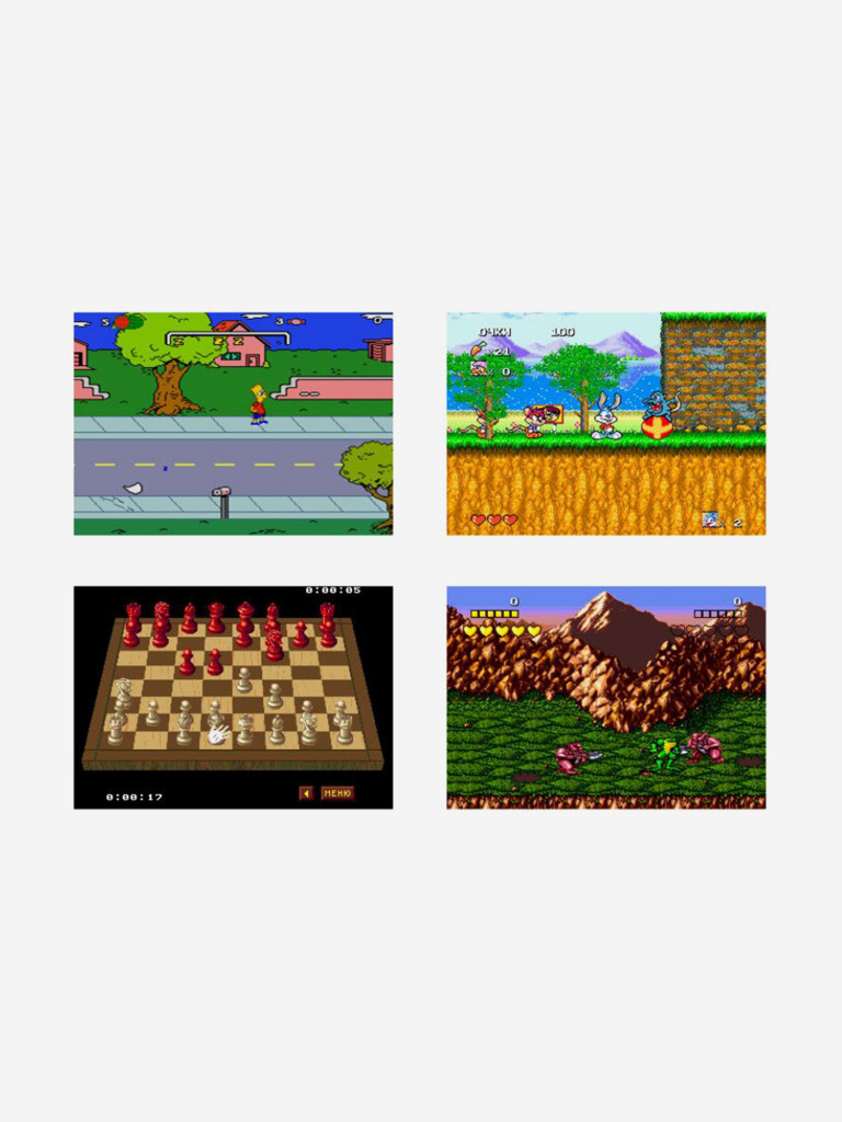 Картридж игровой DVTech 9 игр (на русском) 16bit