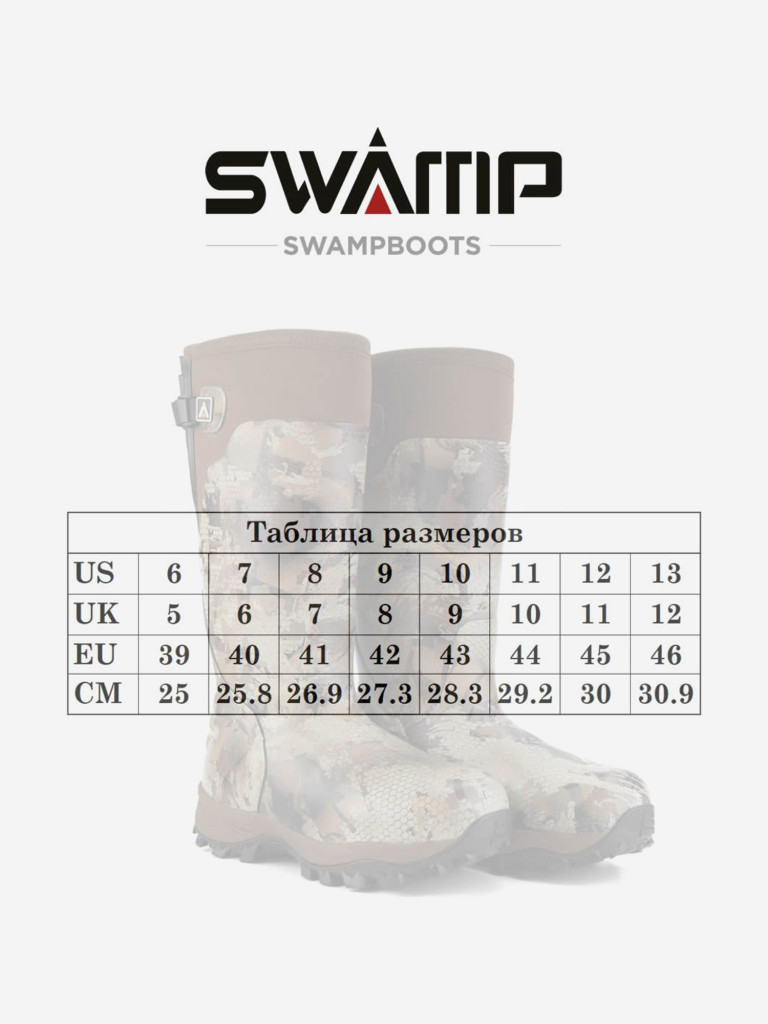 Сапоги утепленные SWAMP Grizzle 800G