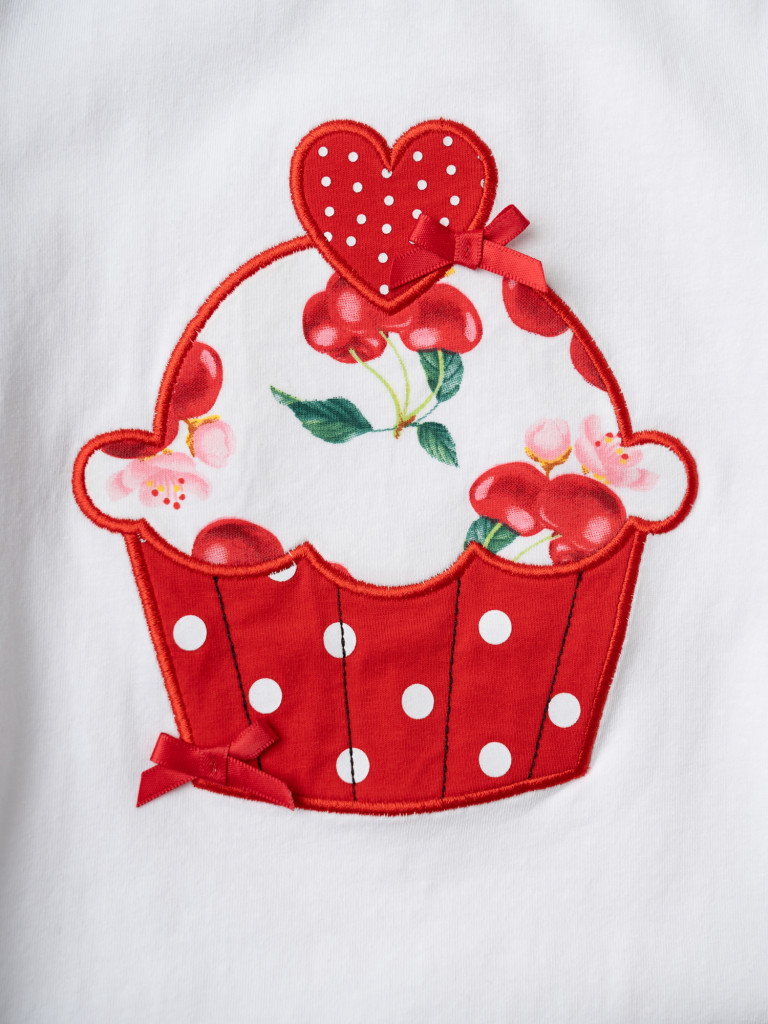 Комплект для девочек: футболка, шорты PlayToday