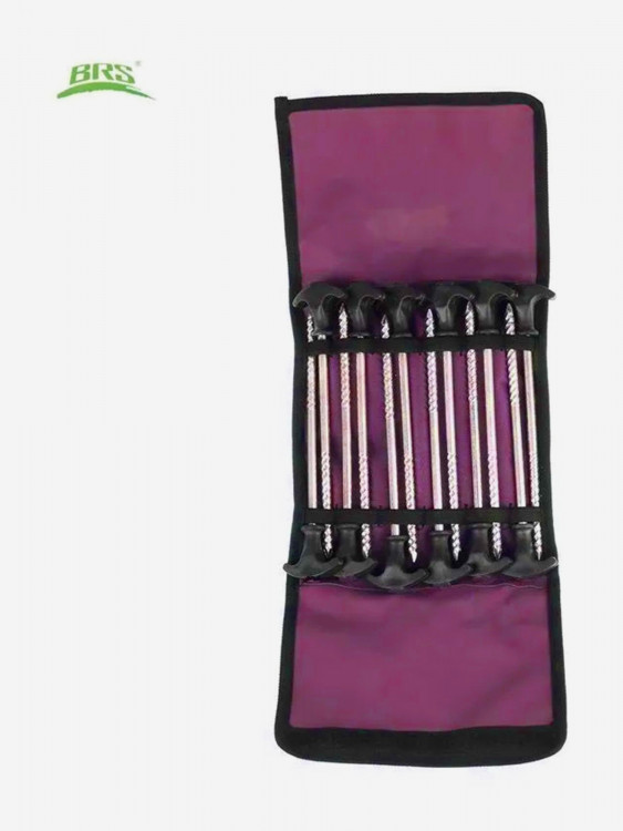 Колышки для палатки BRS-P1 (12 шт) в чехле