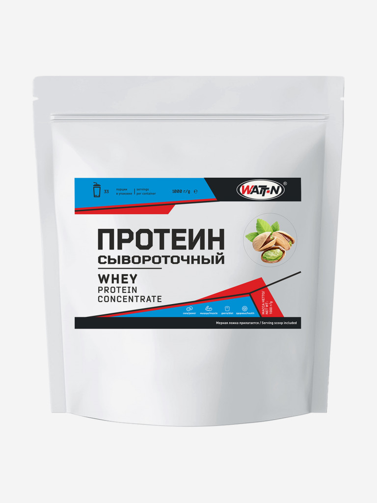 Протеин сывороточный Whey Protein Concentrate 80%, Фисташка 1000 гр