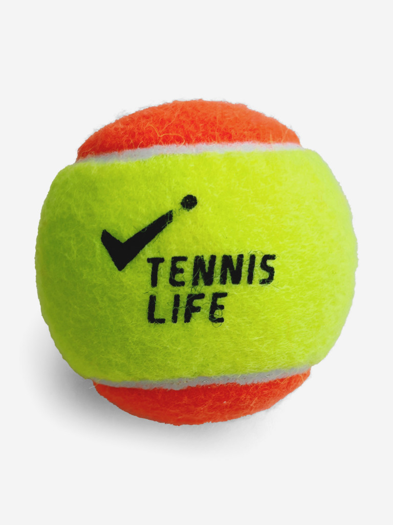 Мячи для большого тенниса Tennis Life оранжево-желтые / 48 шт в  полиэтиленовом пакете Оранжевый/Желтый цвет — купить за 7000 руб. со  скидкой 22 %, отзывы в интернет-магазине Спортмастер