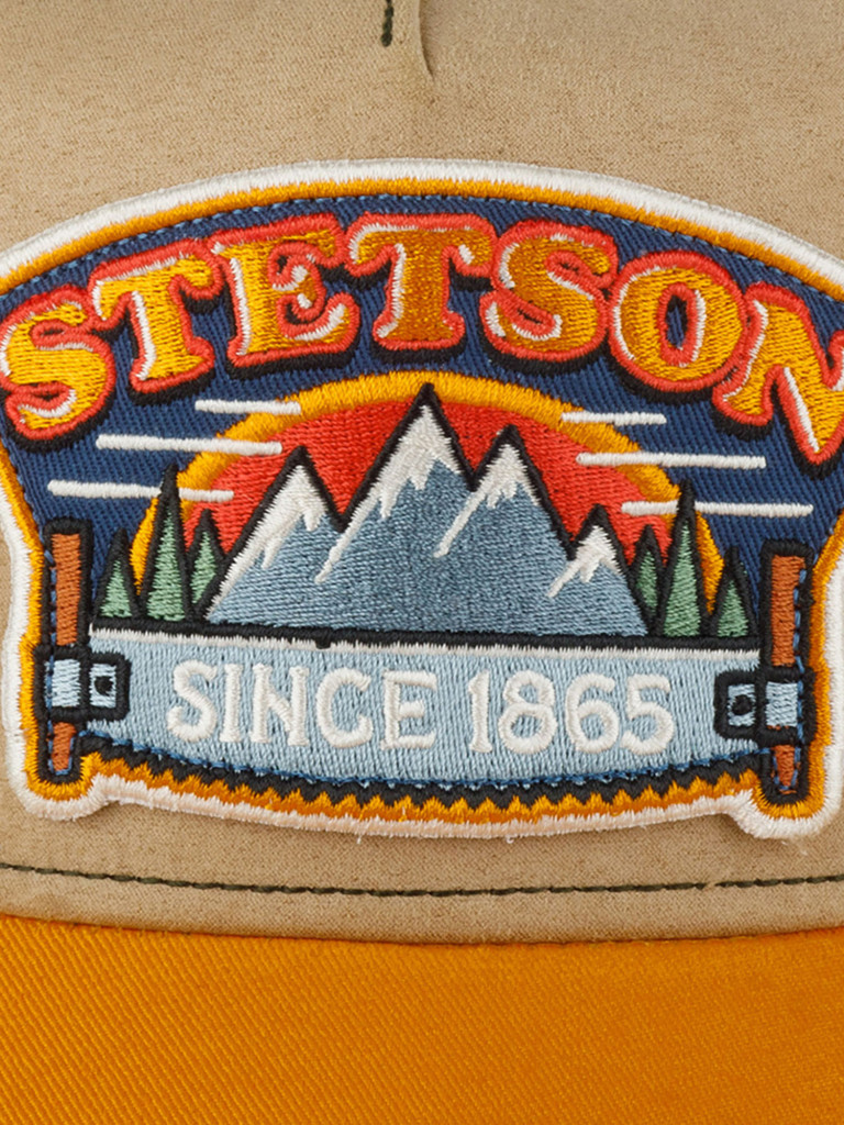 Бейсболка STETSON 7761129 TRUCKER CAP HACKSAW (желтый)