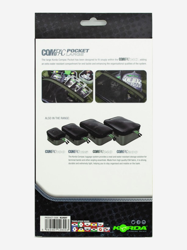 Кошелек для оснастки KORDA Compac Wallet большой