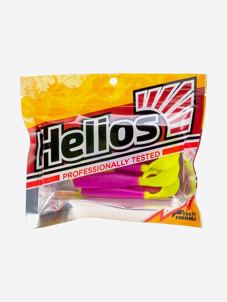 Мягкая приманка Helios Hybrid, 3,15" / 8,0 см, Fio LT, 7 штук (HS-14-039)