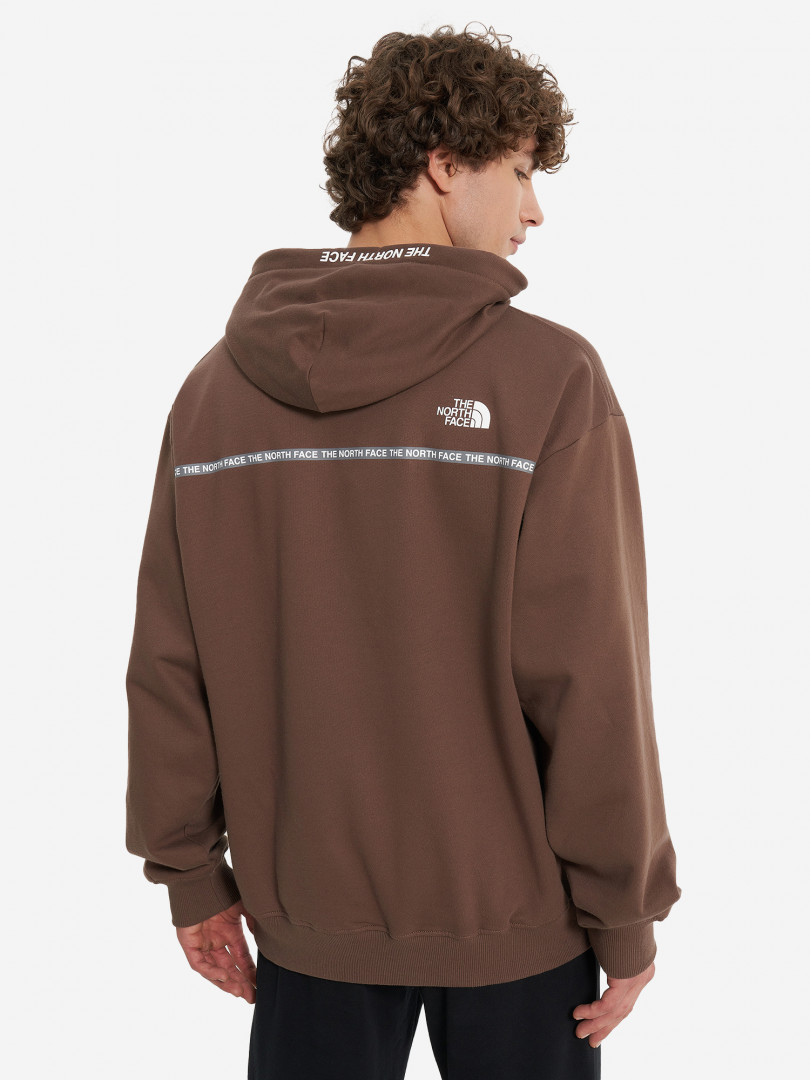 Худи мужская оверсайз The North Face Zumu Hoodie 31834880299 Коричневый, размер 50,52, фото 3