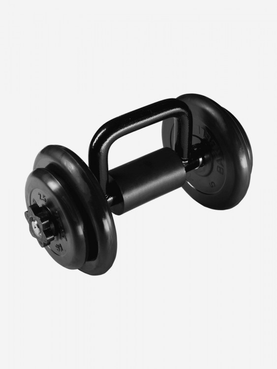 Гиря разборная BARBELL ATLET 19 кг Черная