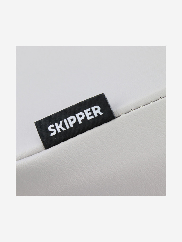 Кресло для лодок Skipper складное, с мягкими накладками , 420*400*510 мм, алюминий, серый/синий
