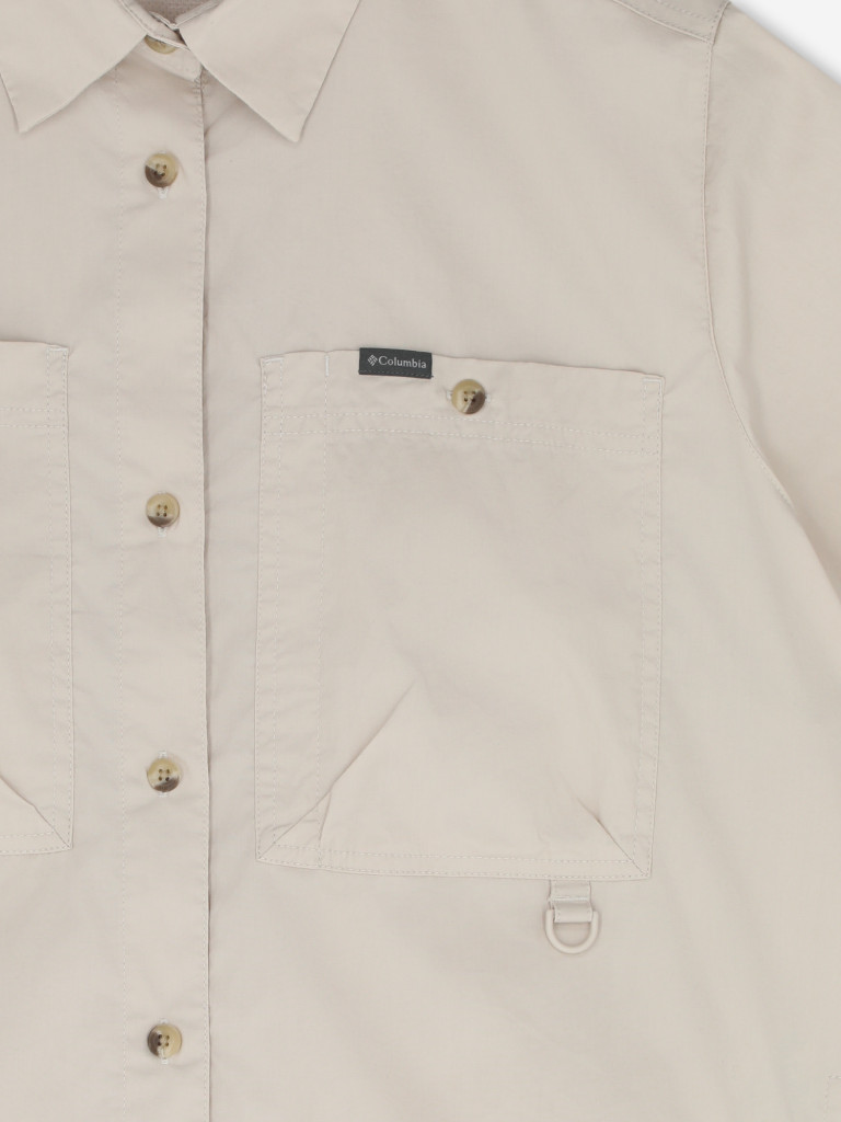 Рубашка с коротким рукавом женская Columbia Brea Falls Woven SS, Plus Size