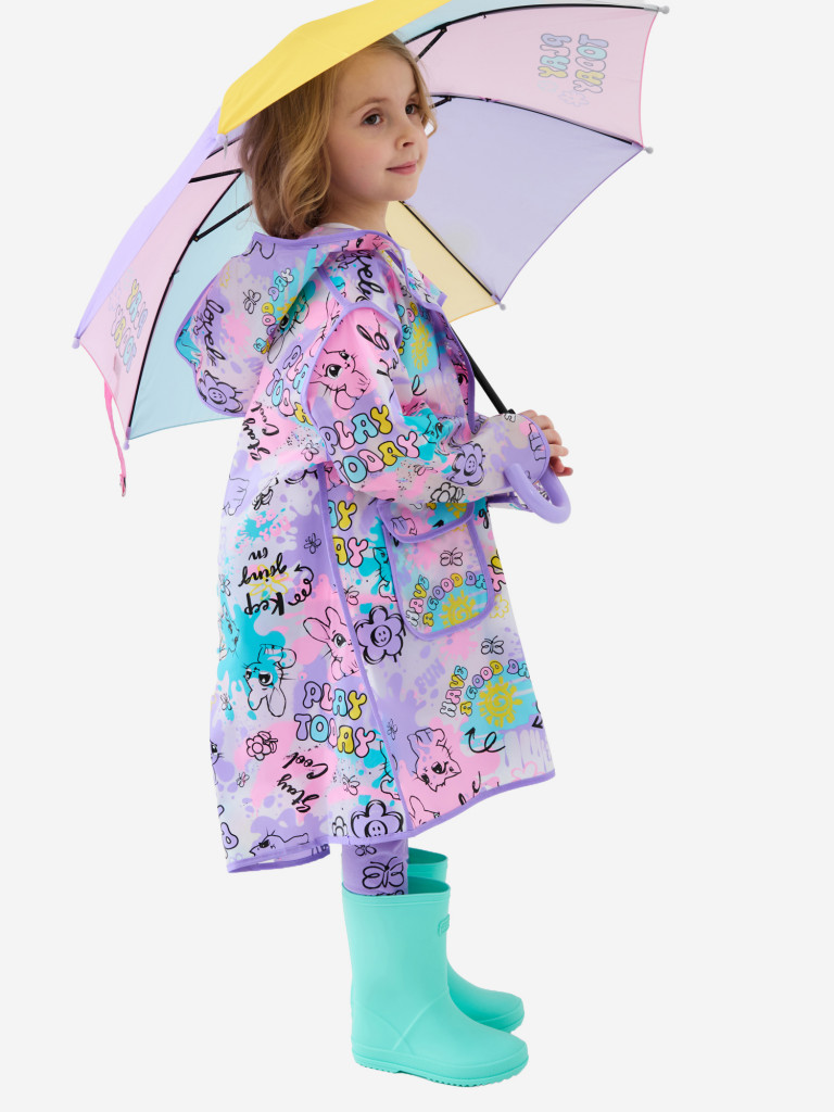 Сапоги резиновые для девочек PlayToday