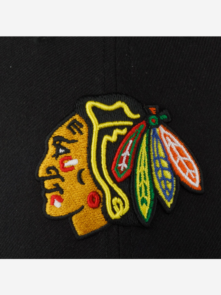 Бейсболка 47 BRAND H-MVPSP04WBP-BK Chicago Blackhawks NHL