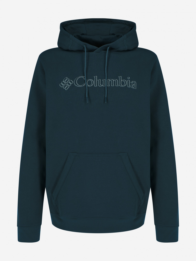 фото Худи мужская columbia csc basic logo ii hoodie, зеленый