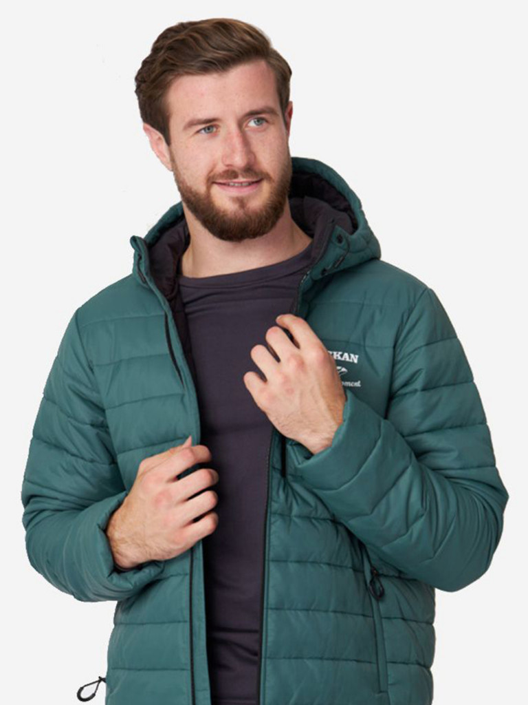 Куртка мужская Alaskan Juneau Green утепленная стеганая