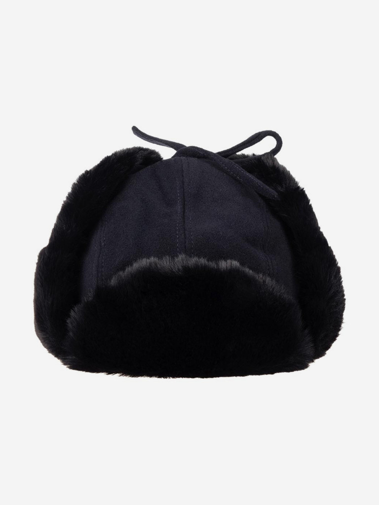 Шапка-ушанка STETSON 9290101 BOMBER CAP WOOL/CASHMERE (синий)