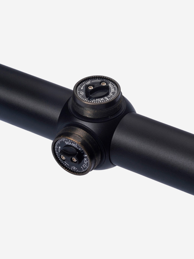 Прицел Gaut Quartz 4x32, сетка 3 (Mil-Dot) нить, без подсветки, 25.4мм, поправки 1/4 МОА