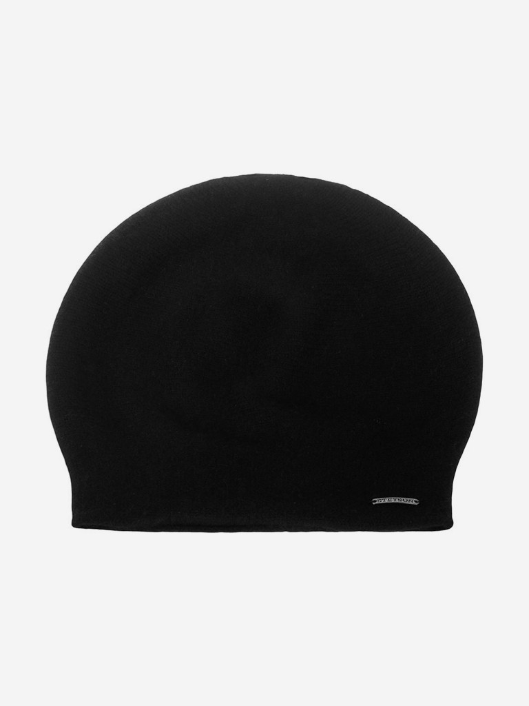 Шапка без отворота STETSON 8699203 LONG BEANIE CASHMERE (черный)