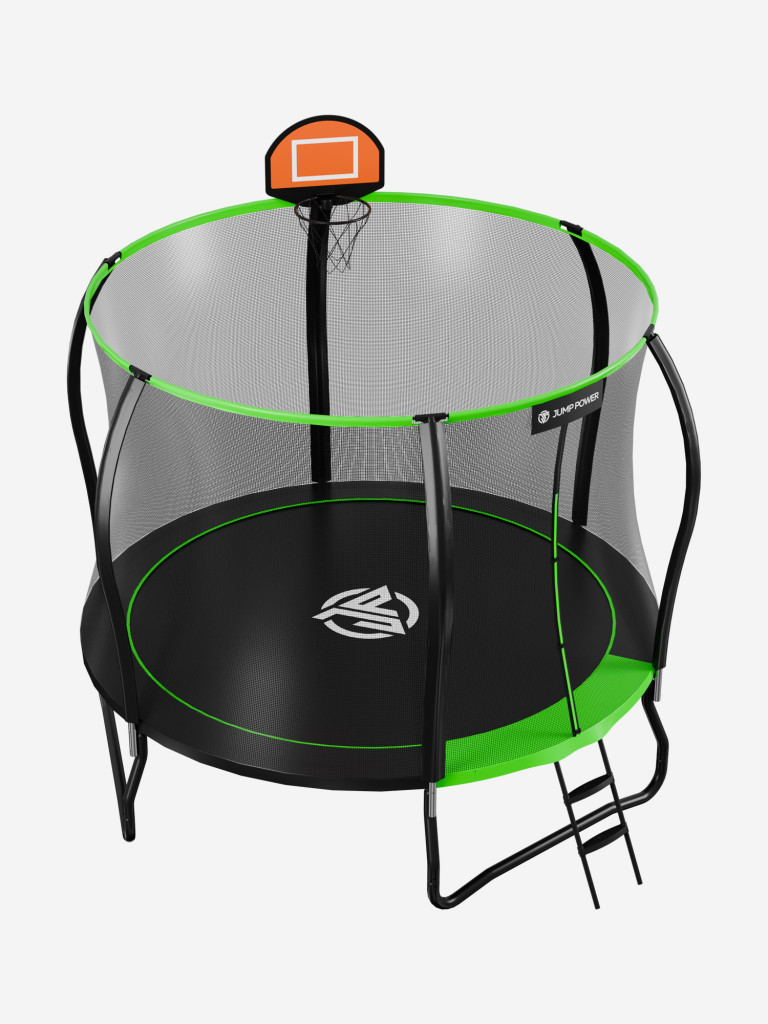 Каркасный батут Jump Power 8 ft Pro Stable Point Green