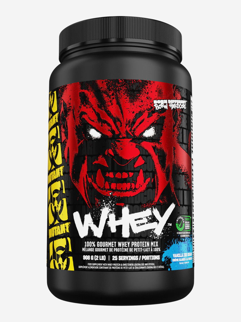 Протеин Mutant Whey, 908 г, Ванильное мороженое