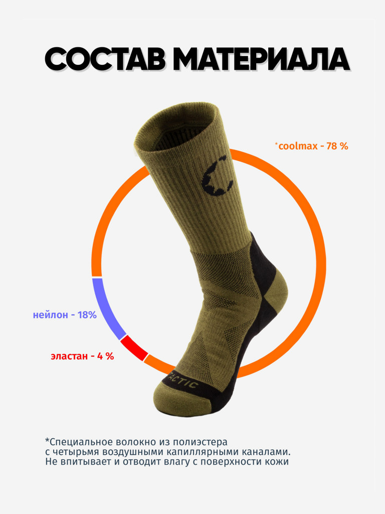 Термоноски Следопыт Tactic, до -15°С.