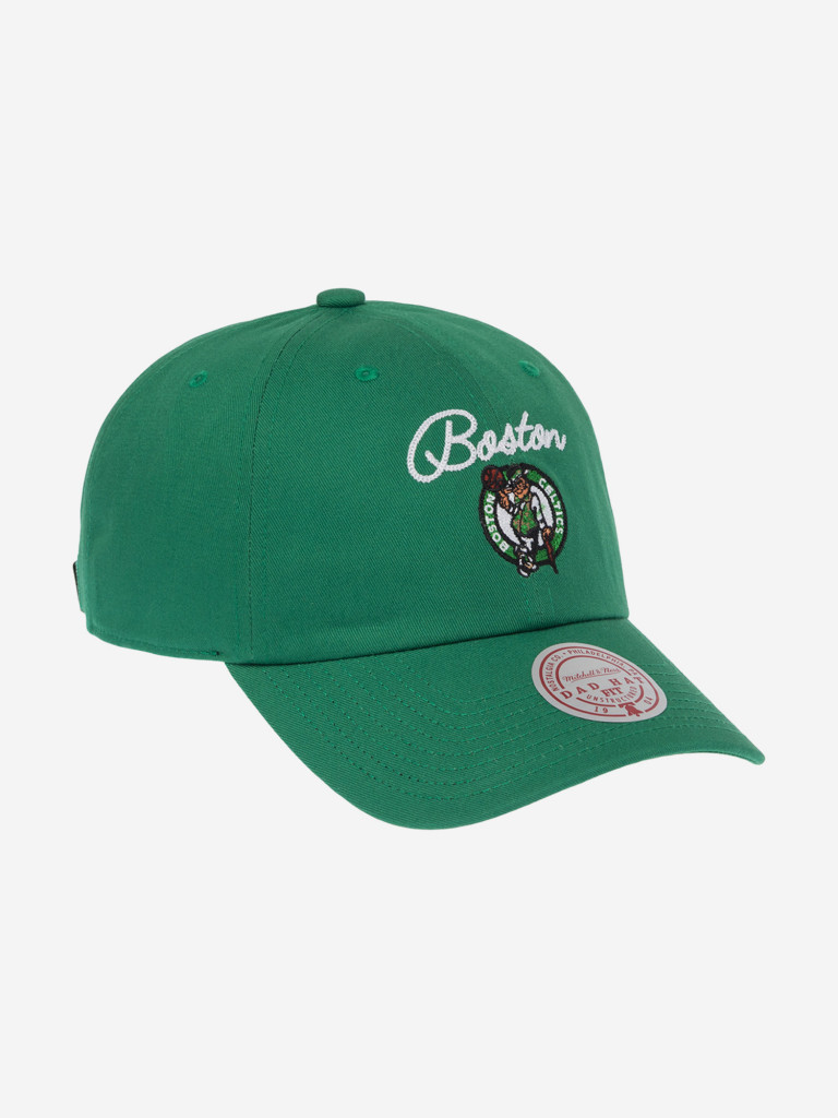 Бейсболка MITCHELL NESS HD10409-BCEGREN Boston Celtics NBA (зеленый)