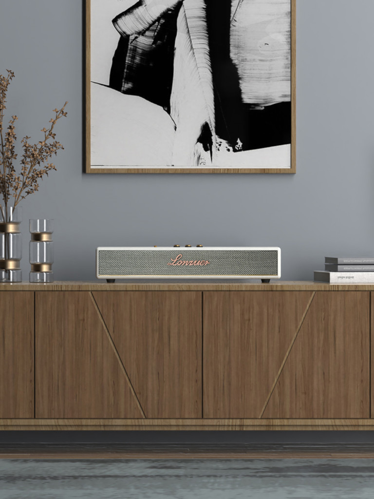 Беспроводная портативная колонка BukaTech Lonzuer Beyond White, 50 Вт