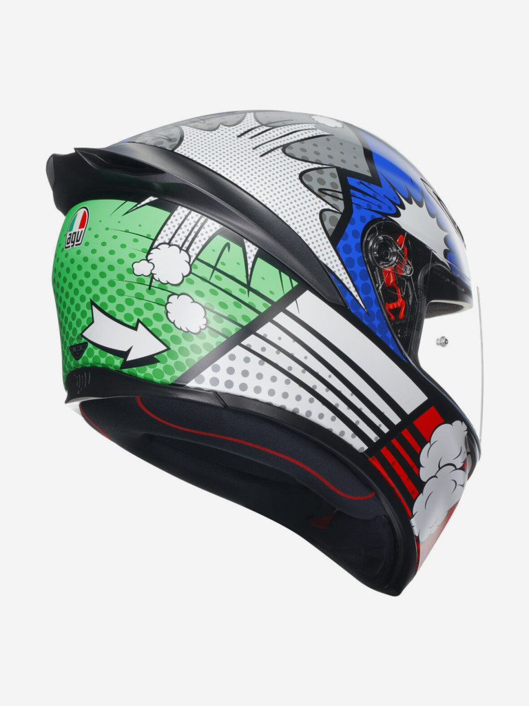 Мотошлем интеграл AGV K1 S E2206 Bang Matt Italy/Blue